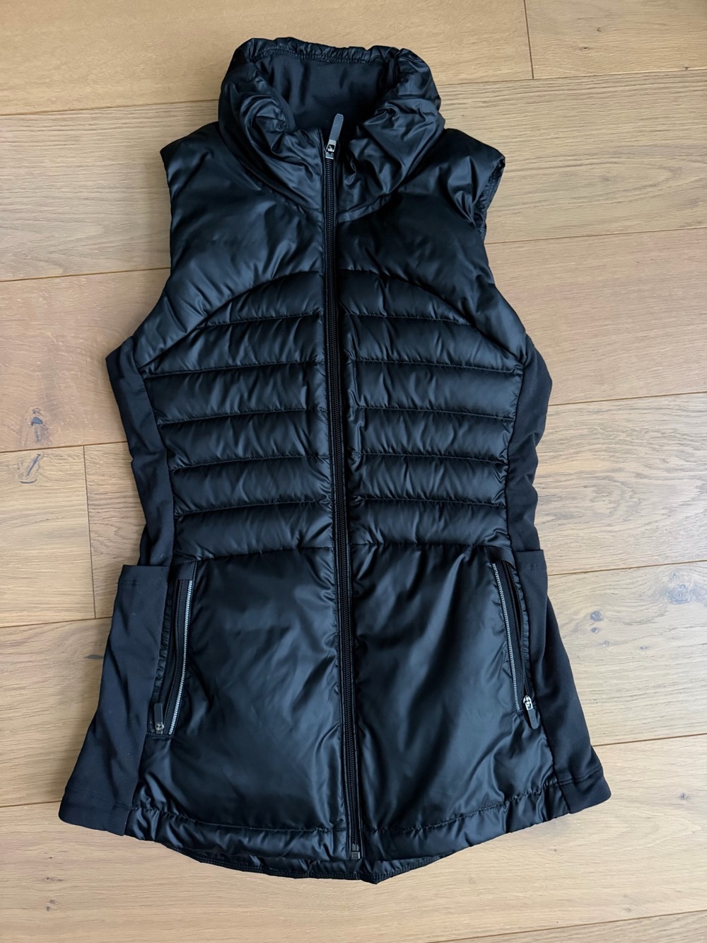 Lululemon Women’s Black Down For A Run Vest II Size 4